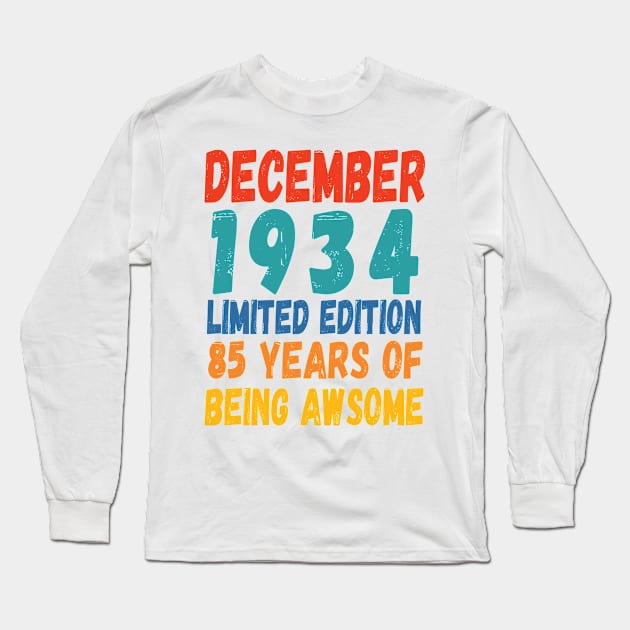 happy birthday Long Sleeve T-Shirt by Khang_Vu